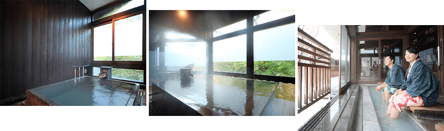 三種の貸切風呂