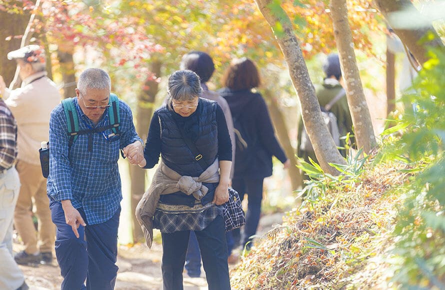 蔵王の紅葉狩り